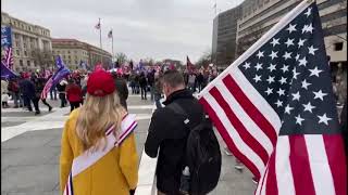 Trump supporters rally in Washington to protest against Biden's victory