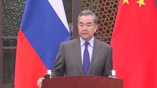 China-Russia relations poised to grow stronger: Chinese FM