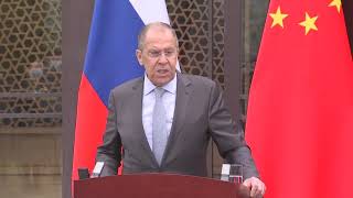 Russia, China reject zero-sum geopolitical games: Lavrov