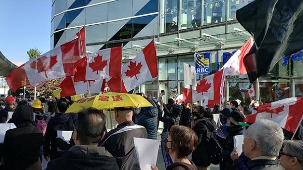 加拿大续挺香港 中国国庆两场活动遭取消